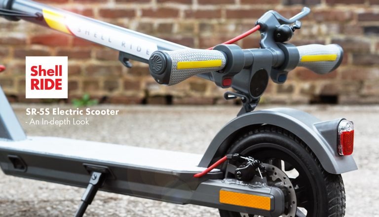 folded sr-5s electric scooter